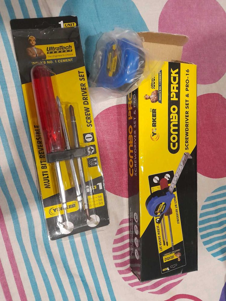 Yorker Screwdriver Set &amp; Combo Pack