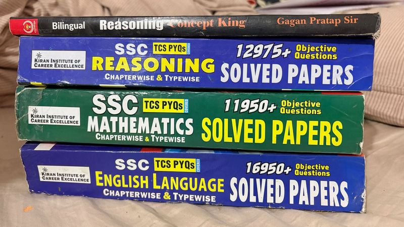 SSC Competitive Exam Books - Kiran