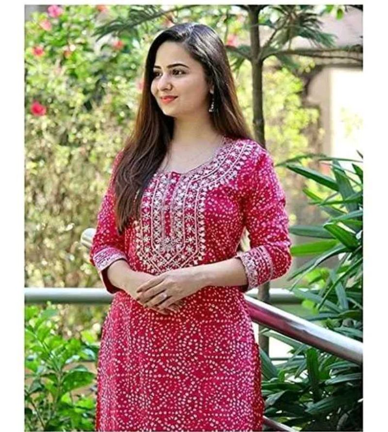 Chunri Print Kurti 🌸