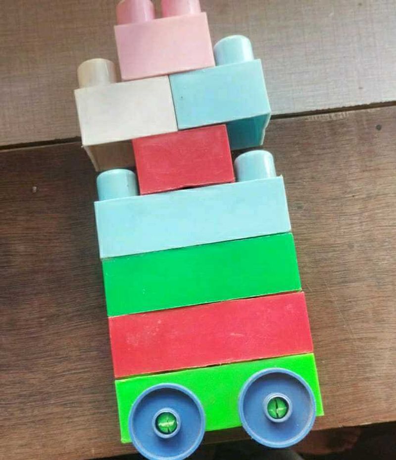 Colorful Building Blocks Toy Set