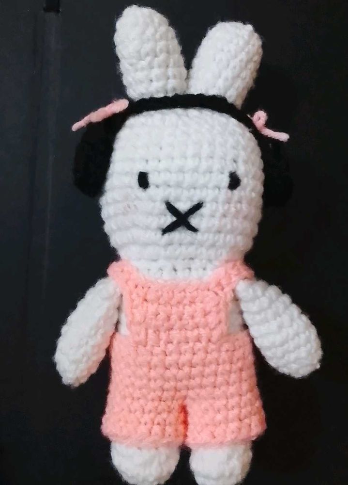 Handmade Crochet Bunny Toy