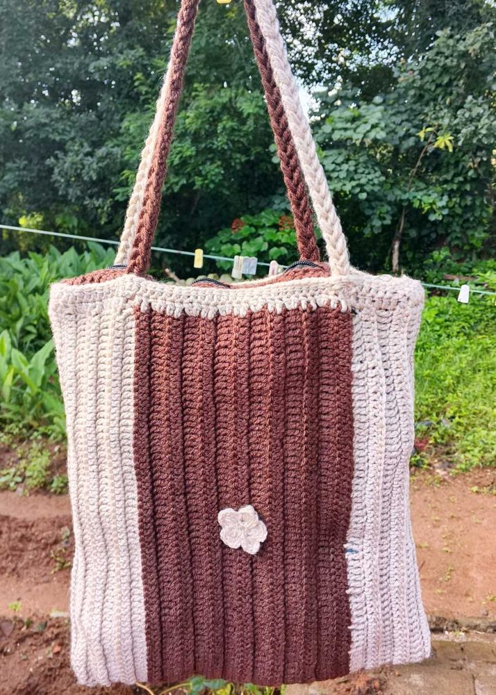 Handmade Crochet Tote Bag