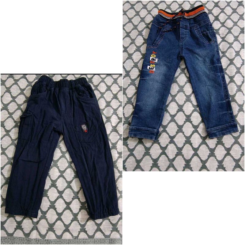 Boys Trousers (18-24months boy) (pack of 2)