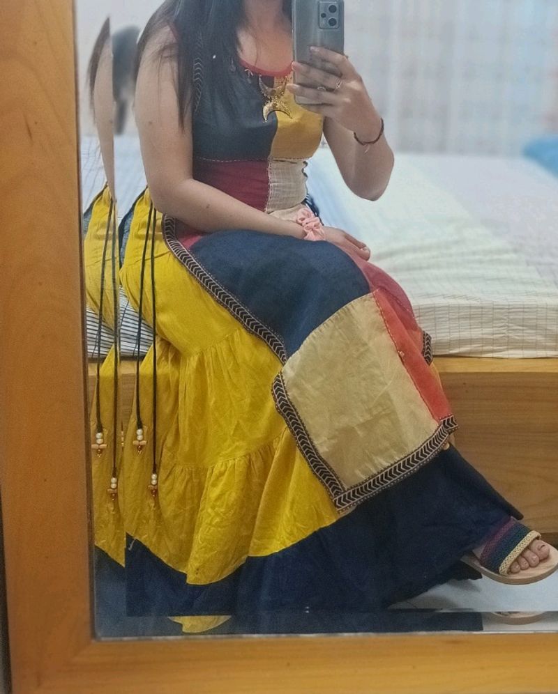 Multi Colour Gown