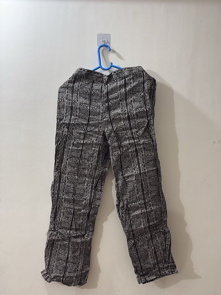 Bohemian Print Palazzo Pants