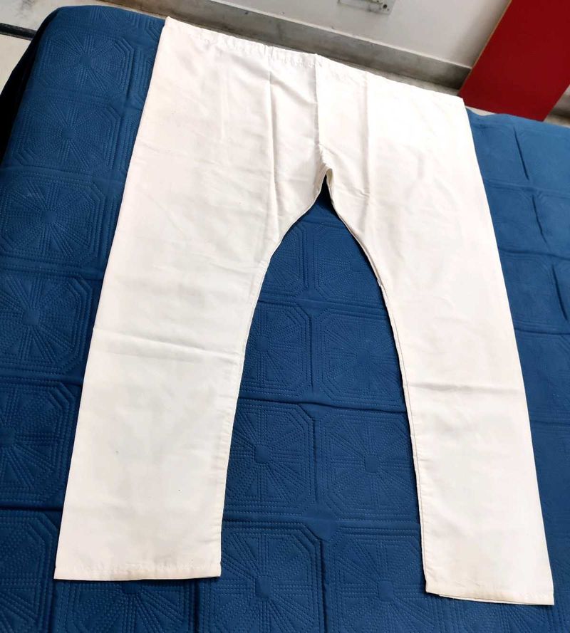 Classic White Ethnic Payjama
