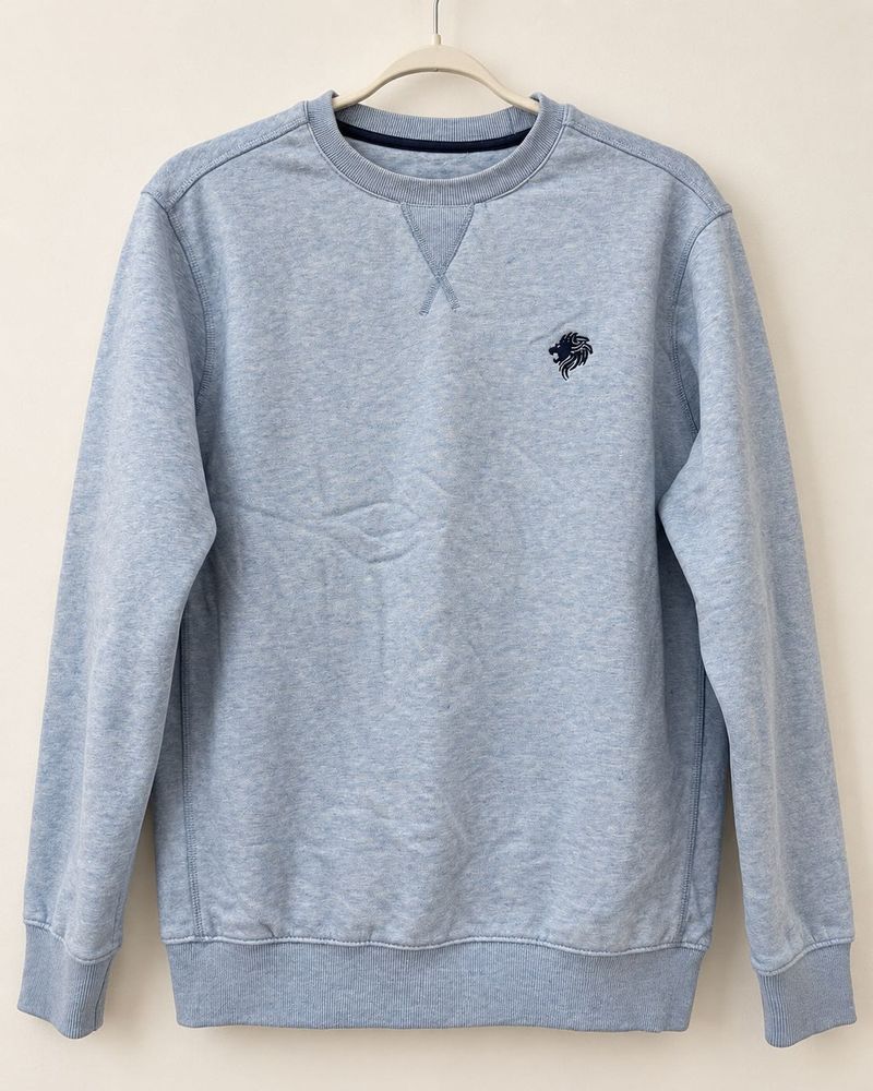 Men's Blue Crewneck Sweatshirt