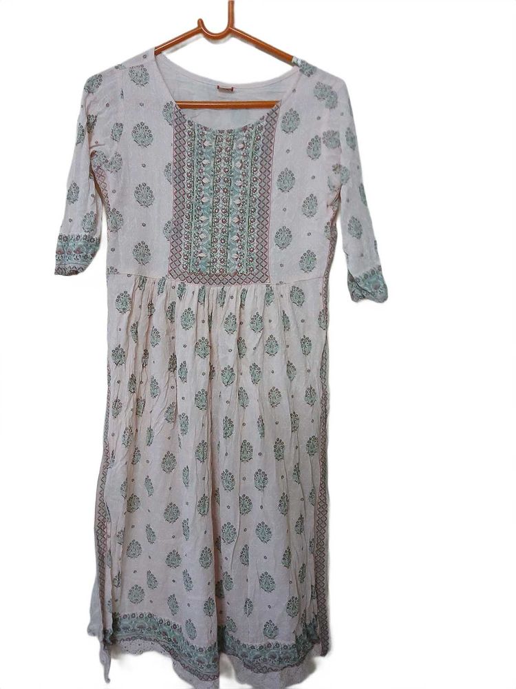 Printed Cotton Kurta