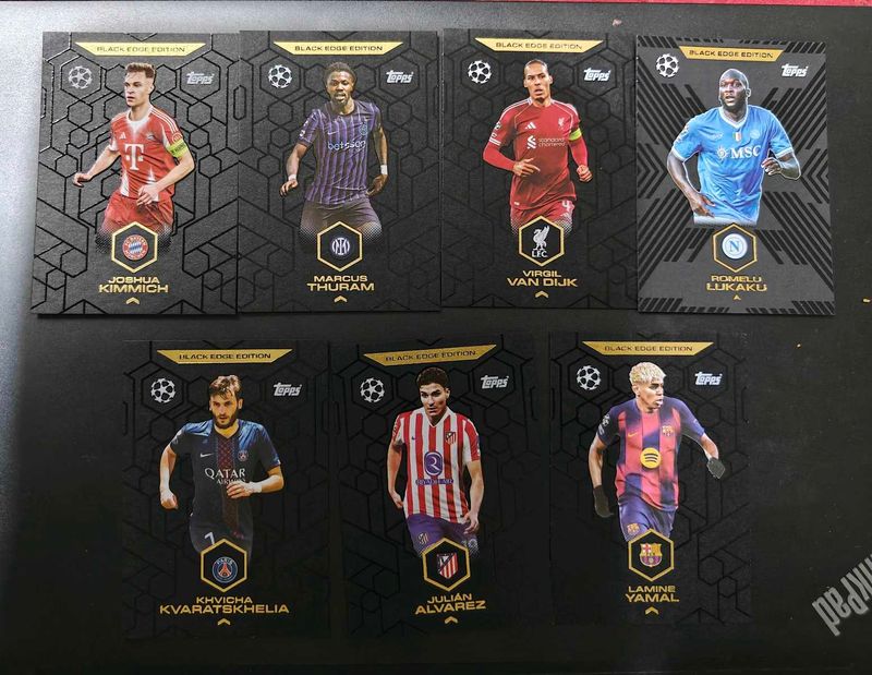 Topps Match Attax Black Edge Limited Edition Set