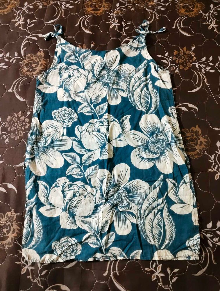 Floral tie knot kurti🪬😭🌟