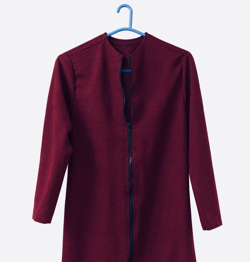 Maroon shrug jacket