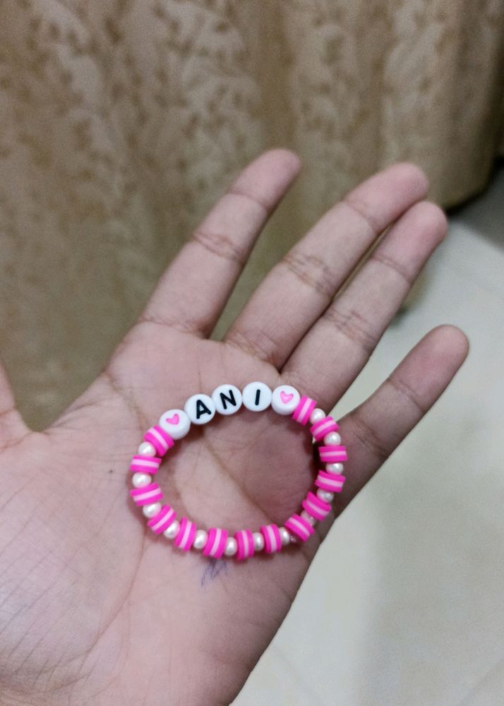 Customised Name Bracelets Available