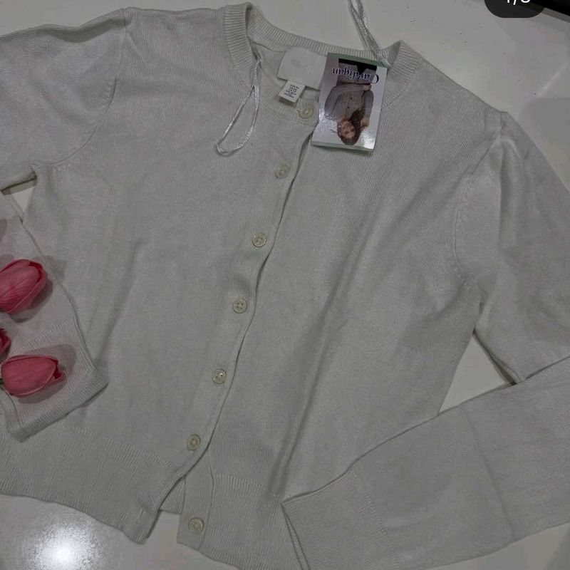Cream Cardigan