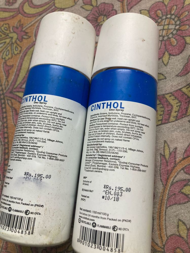 Cinthol Perfume