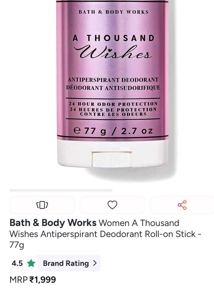 Bath &amp; Body Works Deodorant