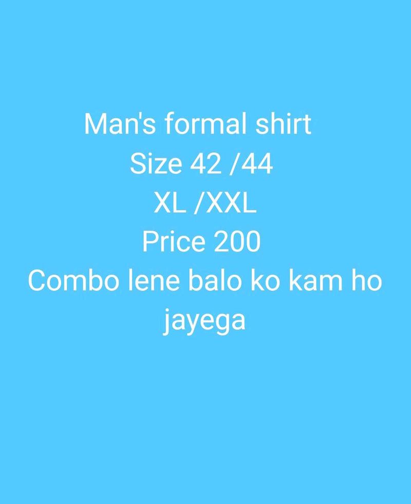 Men's Formal Shirt
