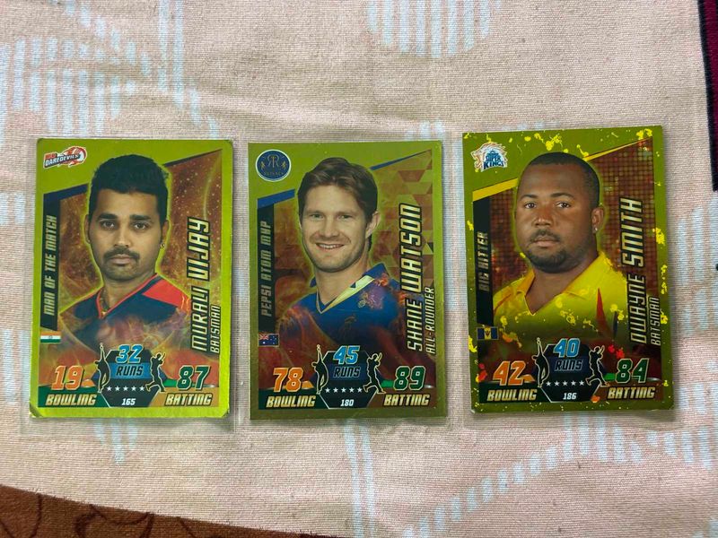 Cricket Attax 2014 Gold Cards