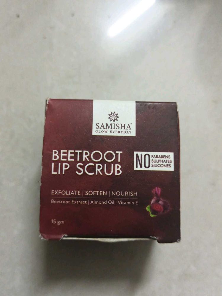 Samisha Beetroot Lip Scrub