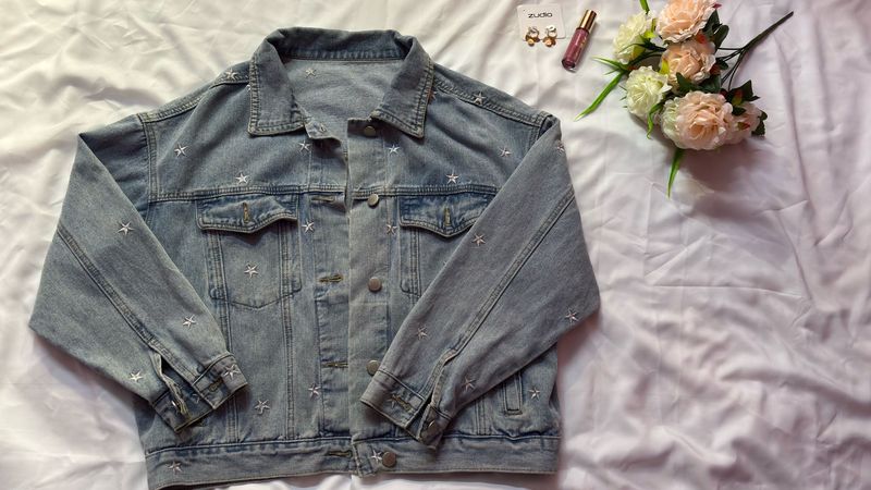 Embroidered Denim Jacket
