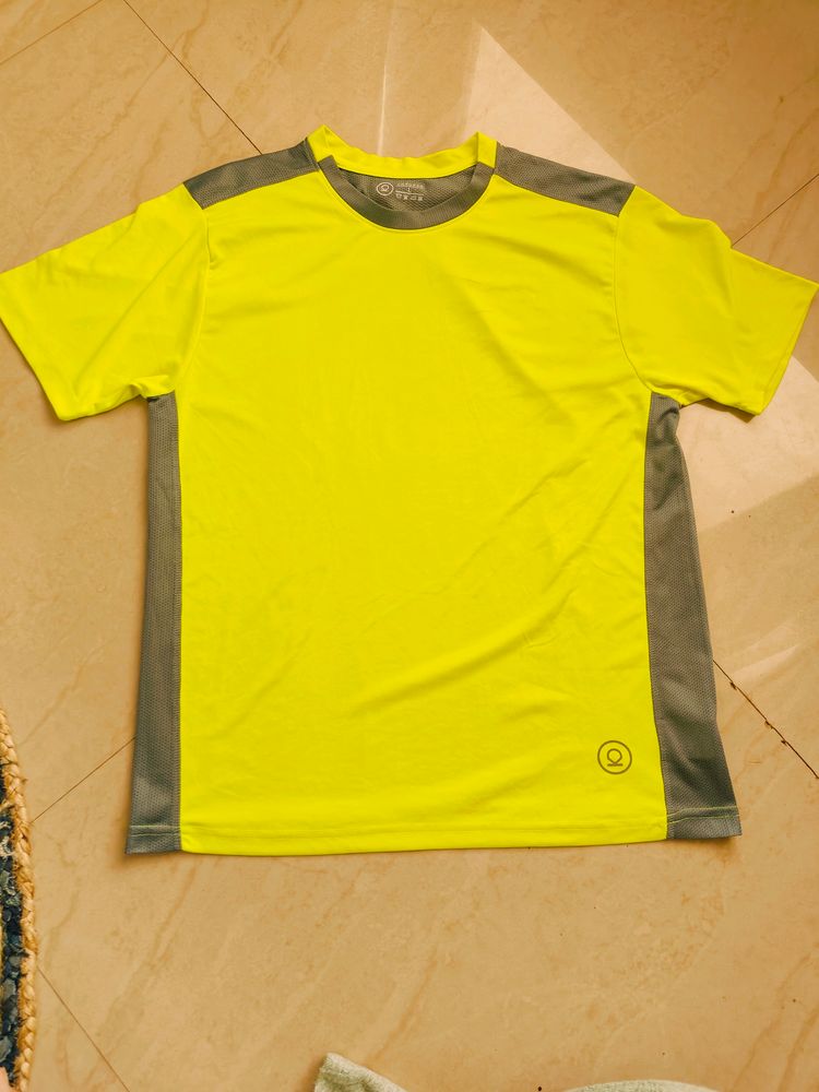Chokko Branded L size, Neon Green - Grey, Netted,