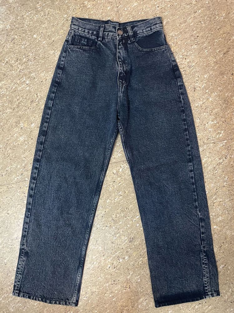 Dark Wash Wide Leg Jeans
