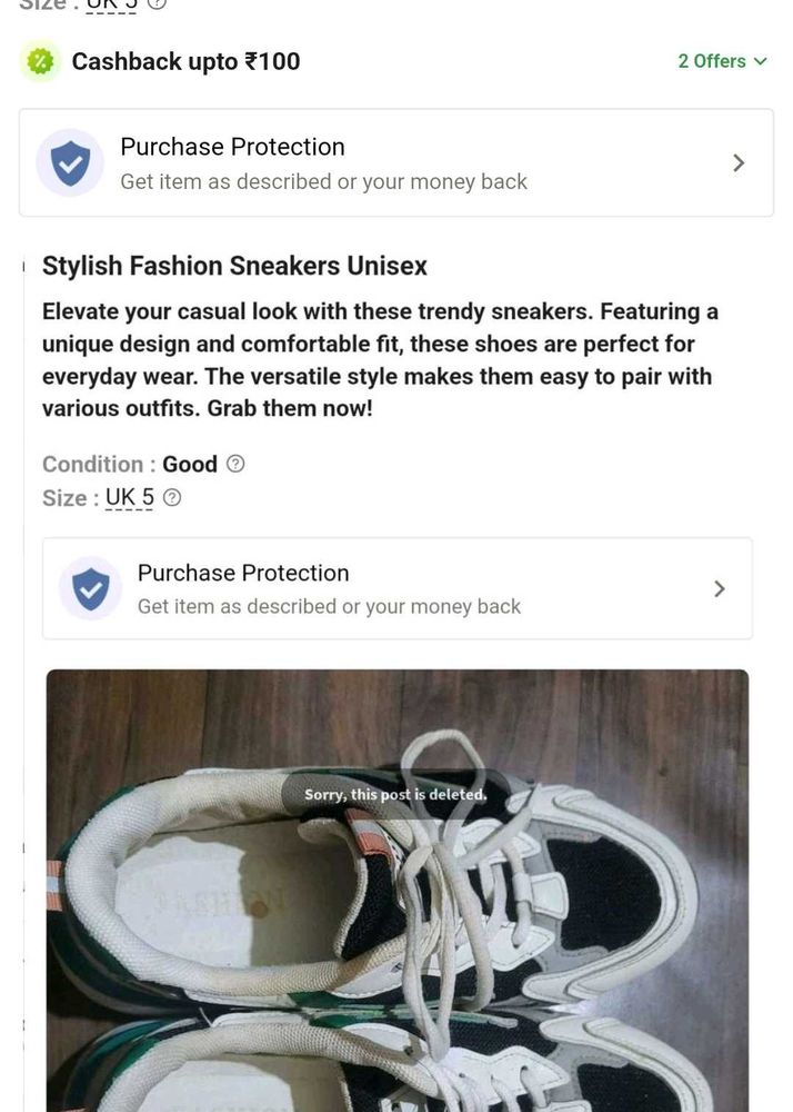 Stylish Fashion Sneakers Unisex