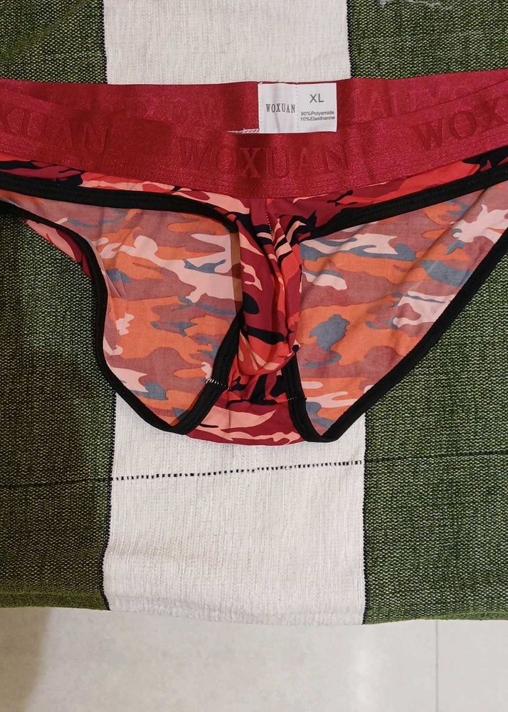 woxuan Mens Red Innerwear