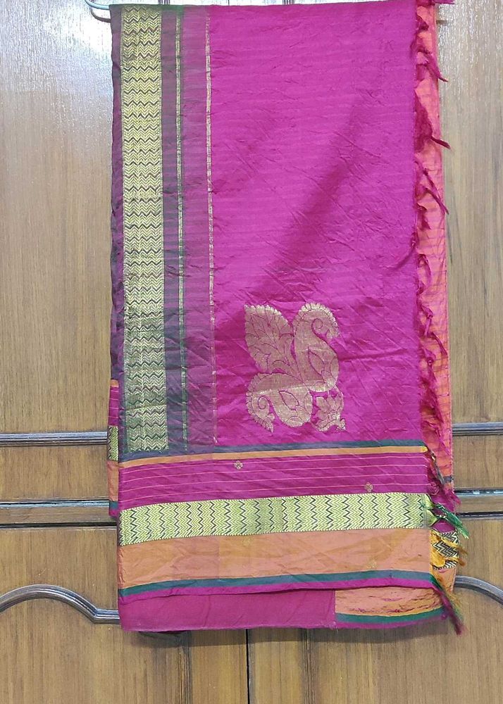 Nalli Pure Kanjeevaram Silk Saree with blouse