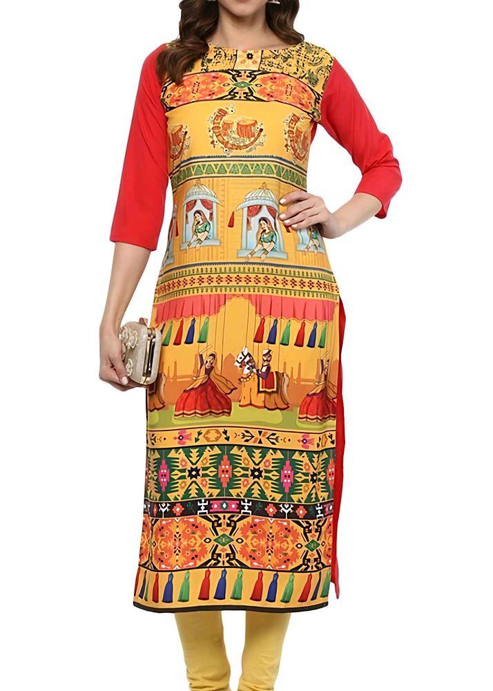 🎉Rajasthani Print Kurti