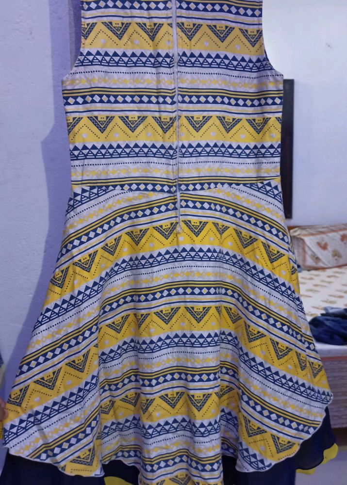 Yellow Floral Midi