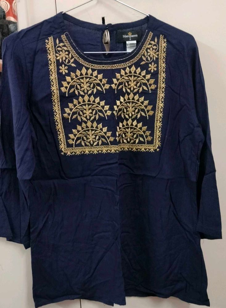 Cotton Embroidered Tunic
