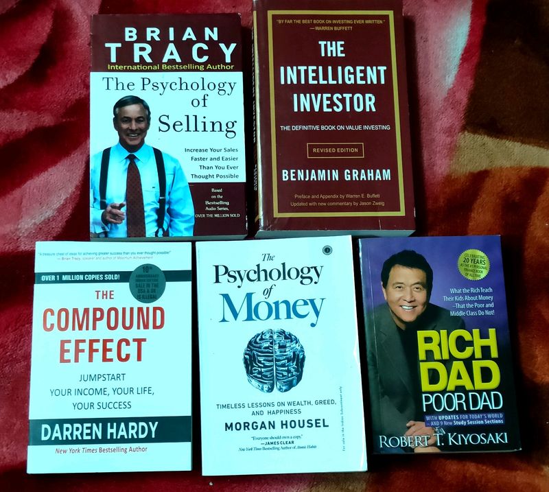 HUGE PRICEDROP ALERT: Combo Of 5 New Finance Books