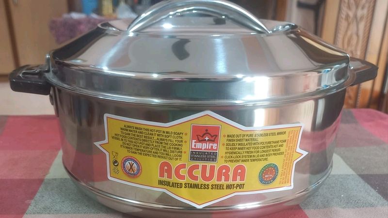 Insulated Stainless Steel Hot Pot