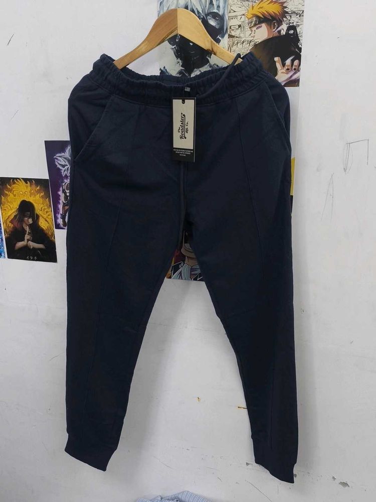Men's Navy Blue Jogger Pants