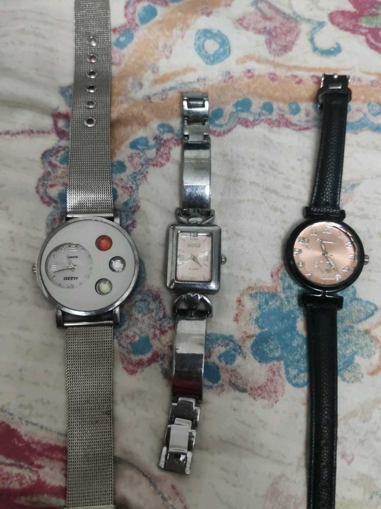 Lot of 3 Women's Watches