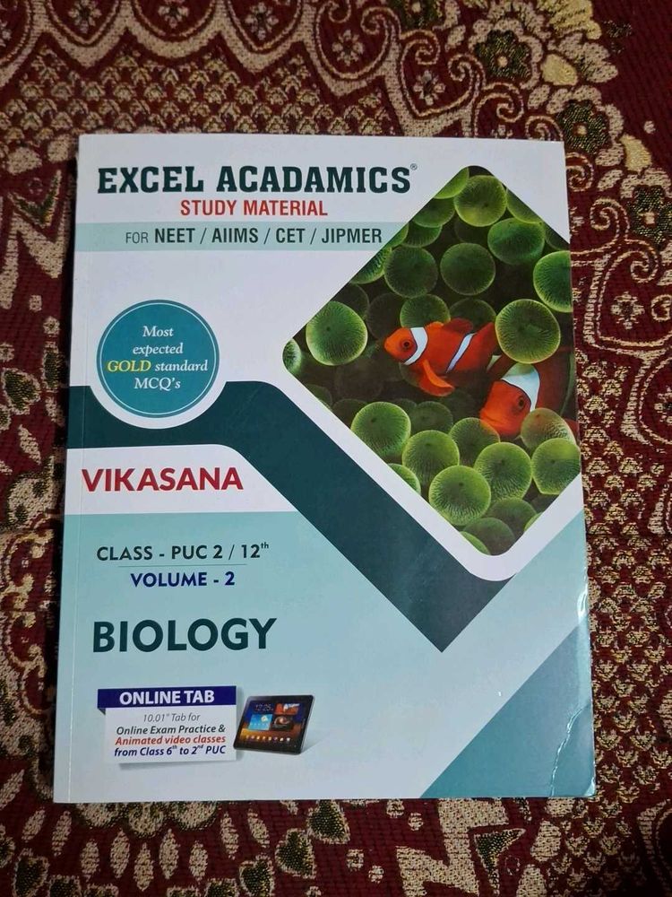 Excel Acadamics Biology Study Material