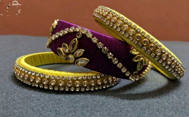 Silk Thread Bangles