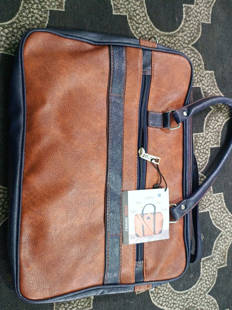 Vintage Leather Travel Bag
