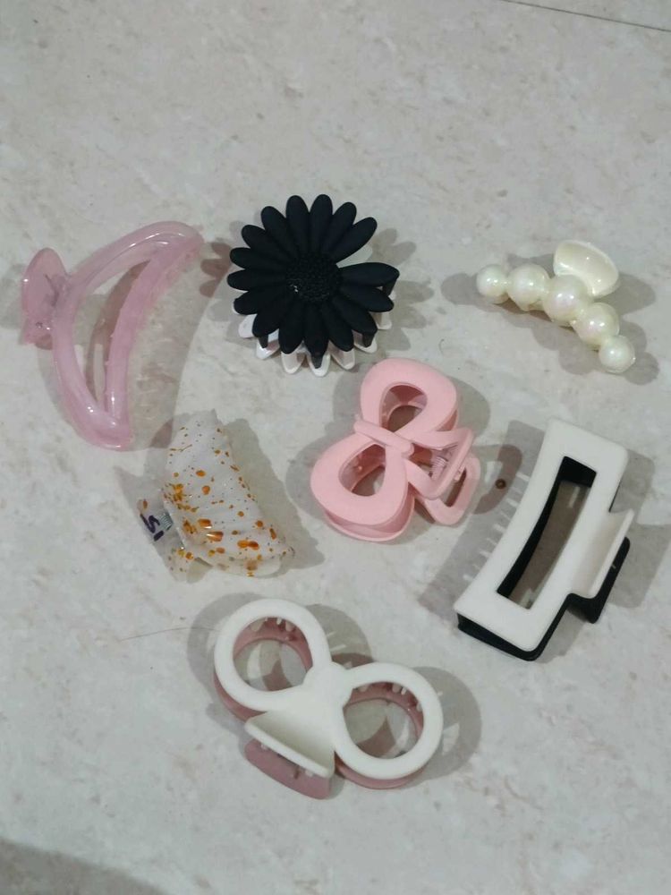 combo of 5 types hair accessories