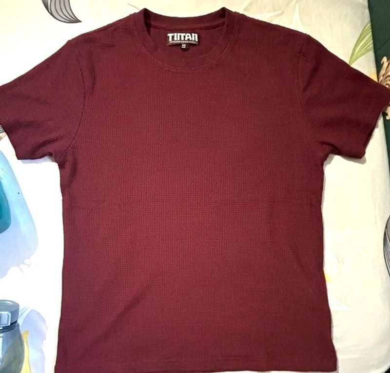 Classic maroon t- shirt