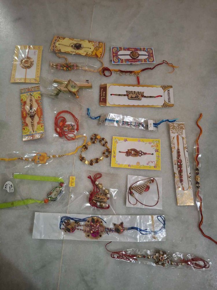 Assorted Rakhi Bracelets Collection