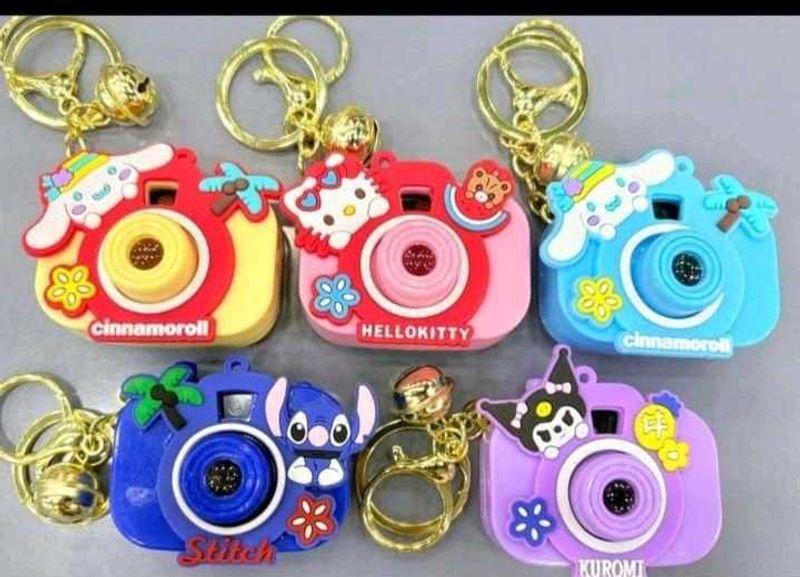 Cute Cartoon Camera Keychains