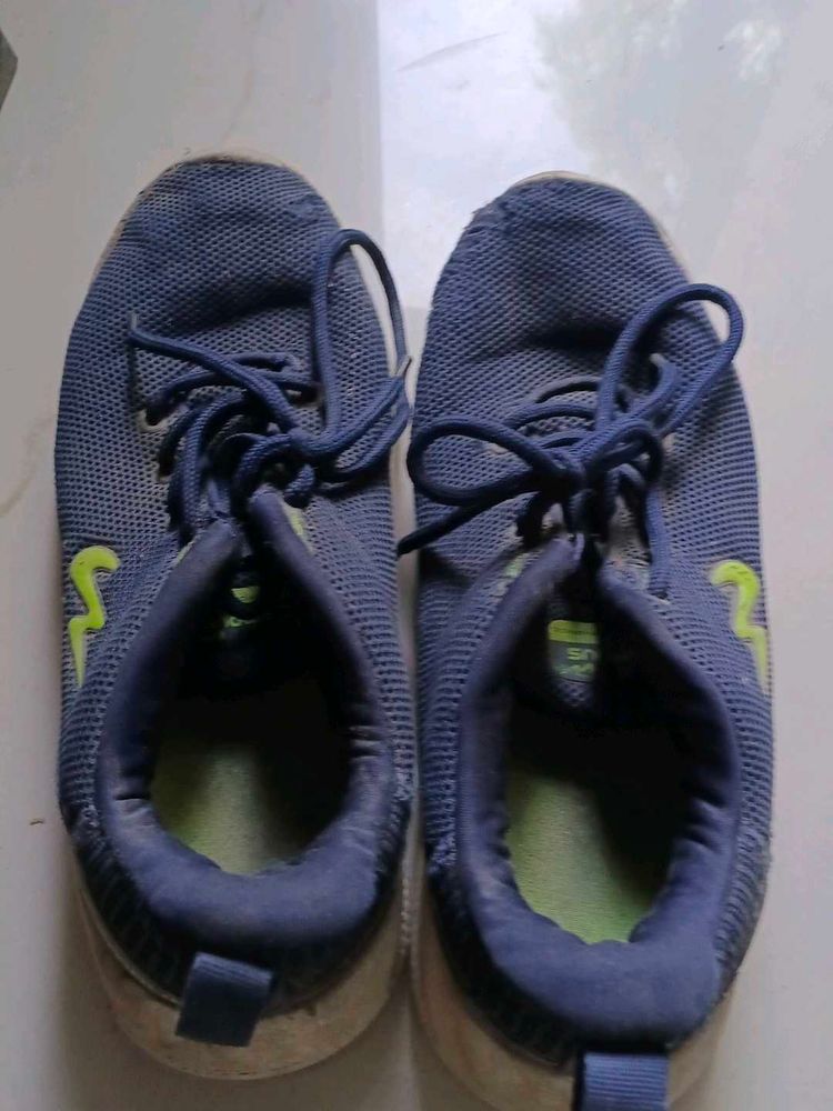 Blue Athletic Sneakers