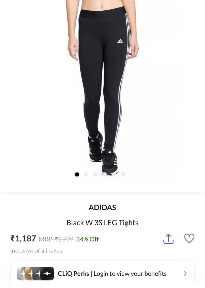 Adidas Black Leggings