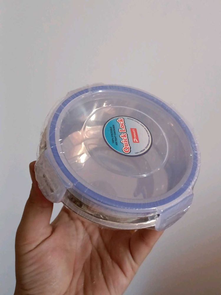 Quick Lock Stainless Steel Food Container