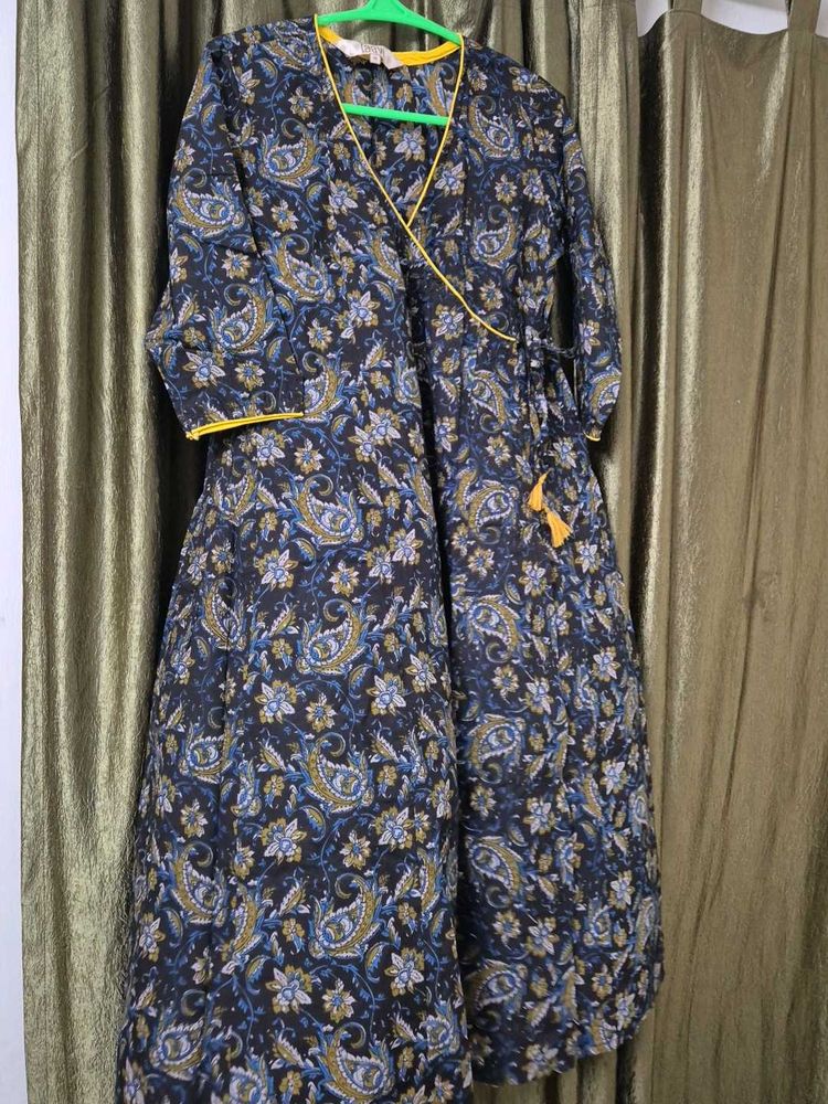 Beautiful Printed Wrap Kurta