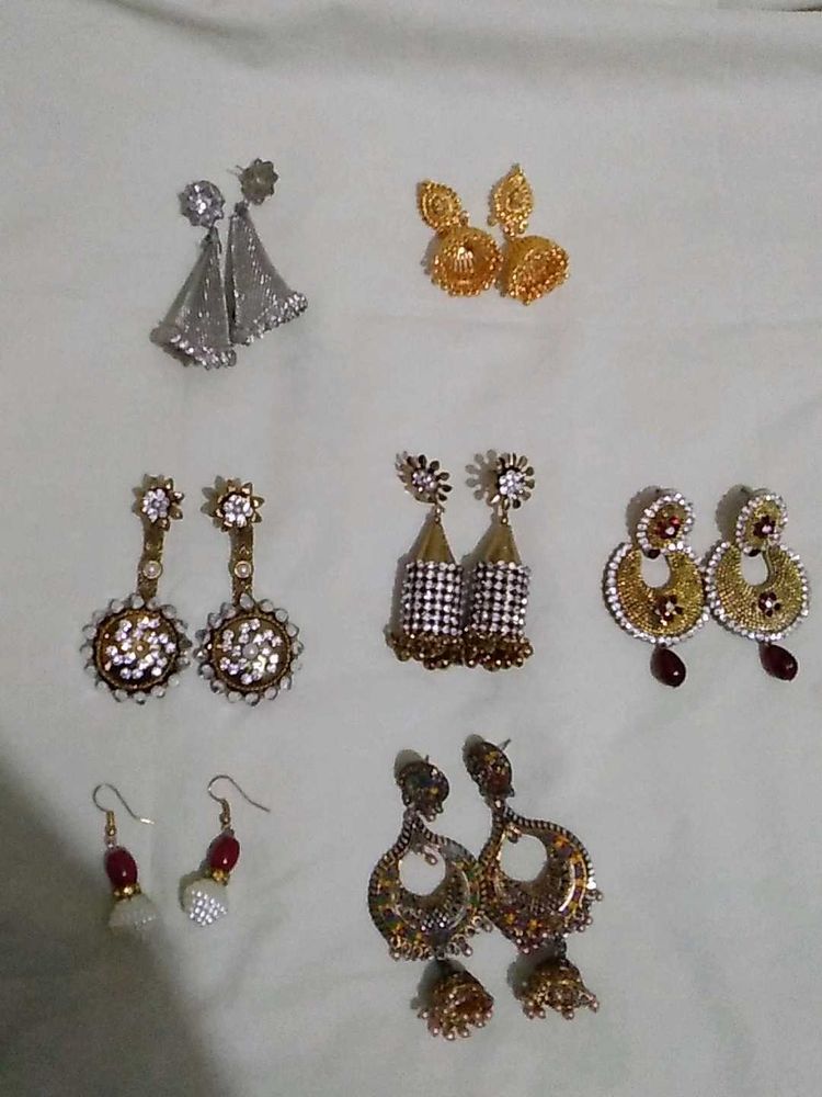 7 earring set combo