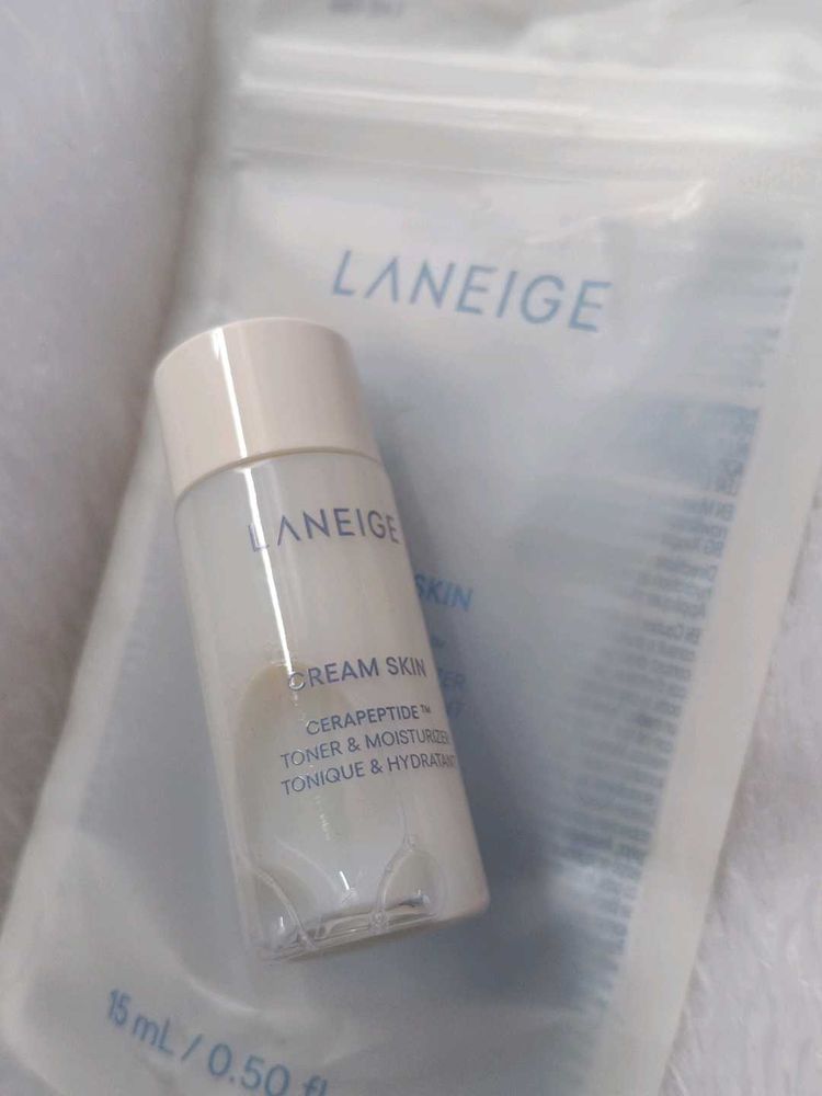 Laneige Cream Skin Toner &amp; Moisturizer Mini ♥️💕