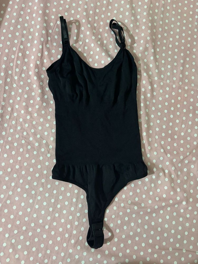Black Shapewear Bodysuit