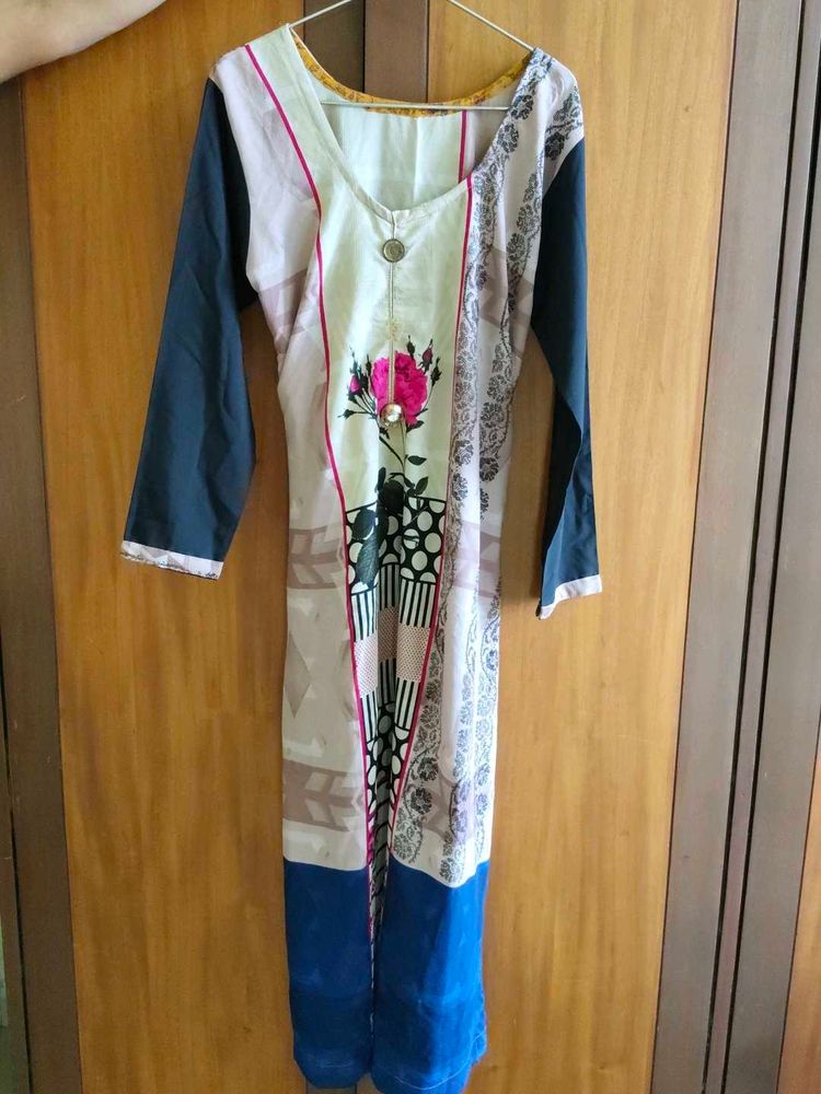 Designer Printed Kurta